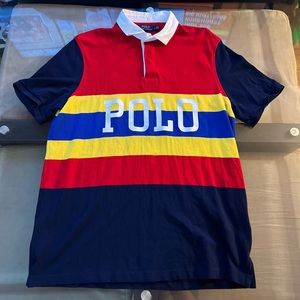 Ralph Lauren Polo Stripes Size Large